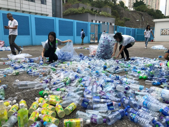 綠惜地球批評政府減廢工作不合格。資料圖片