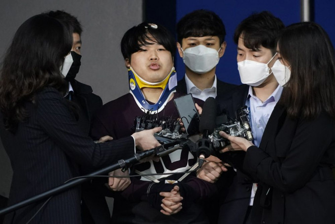 南韩「N号房」主犯赵主彬被判加刑5年。AP图片