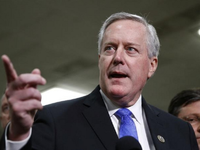 梅多斯（Mark Meadows）為第四任白宮幕僚長。AP