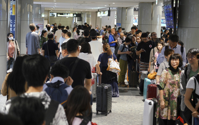 日本首度出現一年逾3千萬名外國遊客。AP