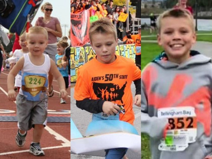 雅克從6歲開始便跑半馬拉松。網圖