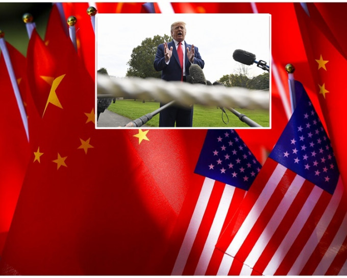 特朗普指与中国的关系良好，中国非常想达成协议。AP