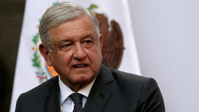 墨西哥總統洛佩斯第二次確診，已開始居家隔離。路透社圖片