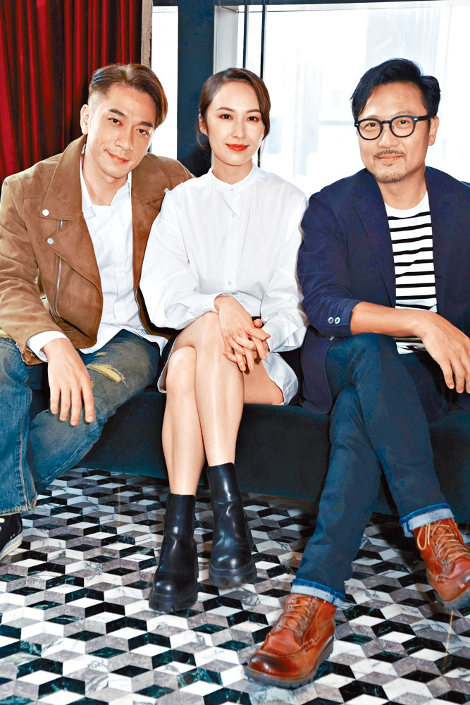 ■吴卓羲、汤怡和潘灿良因合演《致命24小时》，而成为互相信任的好拍档。