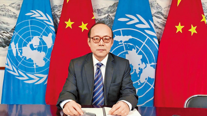 中國常駐聯合國日內瓦辦事處代表陳旭。