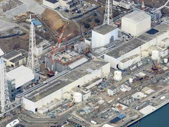日本福島大地震後導致核電廠核能外洩。（資料圖片）