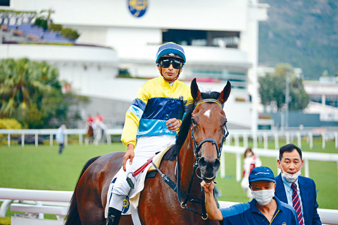 田泰安昨日起孖,其中「大道至正」为郑厩今季第15W。