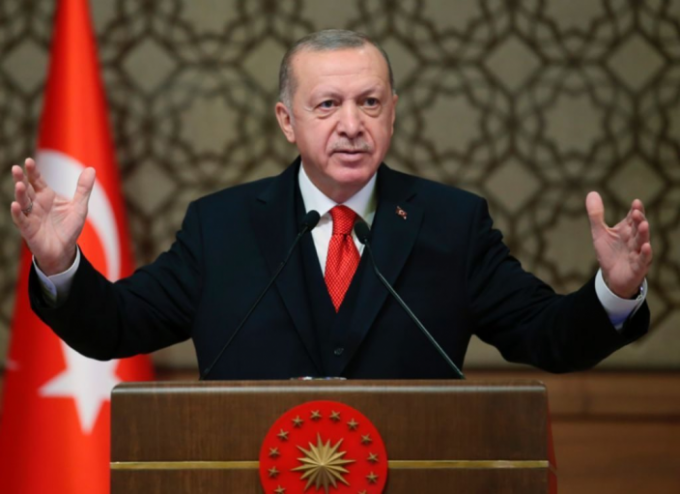 土耳其总统埃尔多安。