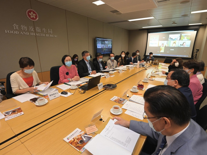 中医中药发展委员会开会。政府新闻处图片