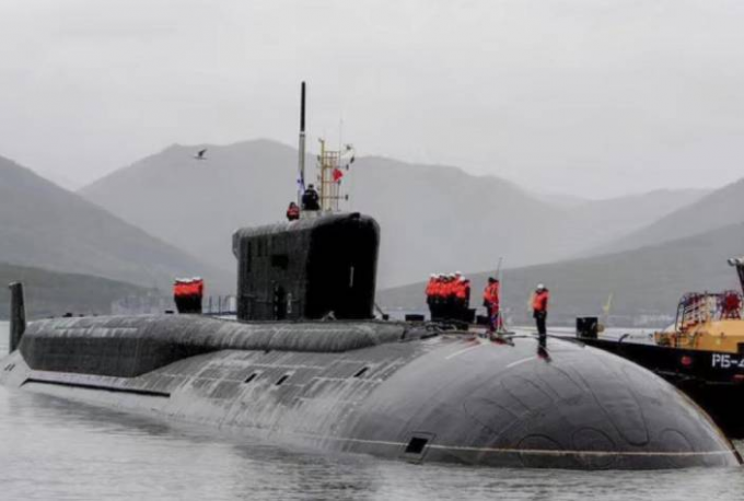 俄羅斯「北風之神」955型戰略核潛艇。