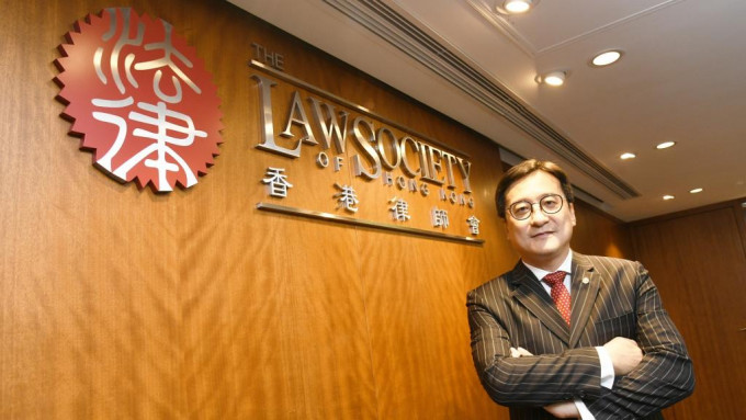 香港律師會會長陳澤銘。資料圖片