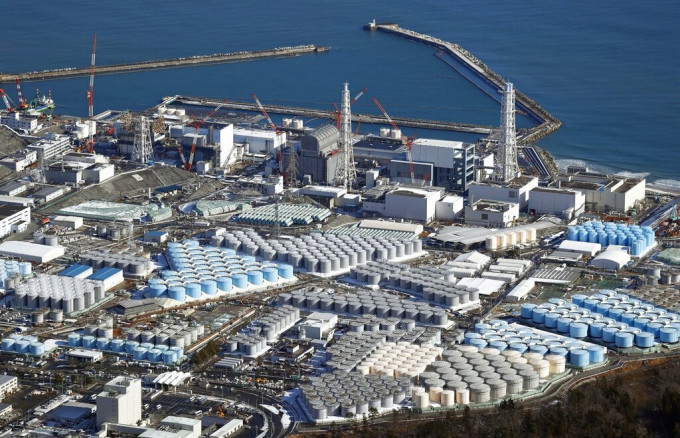 日本擬將福島核災難產生的核污水排入大海。AP資料圖片
