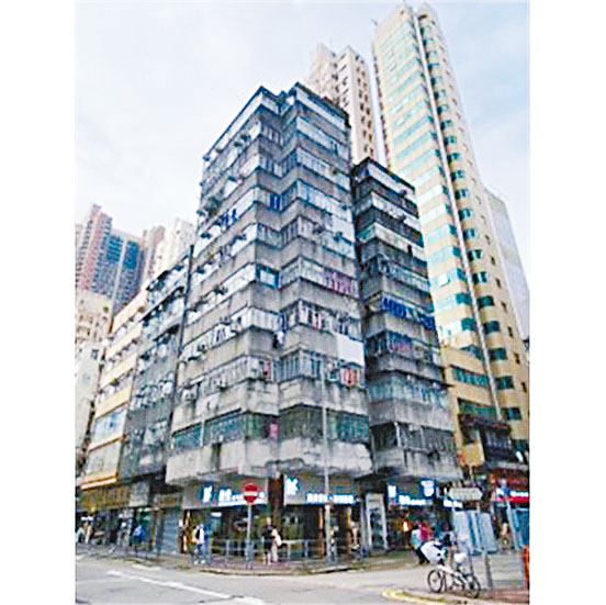 老牌家族放售一籃子物業，意向7.1億，包括油麻地上海街286至288號全幢。