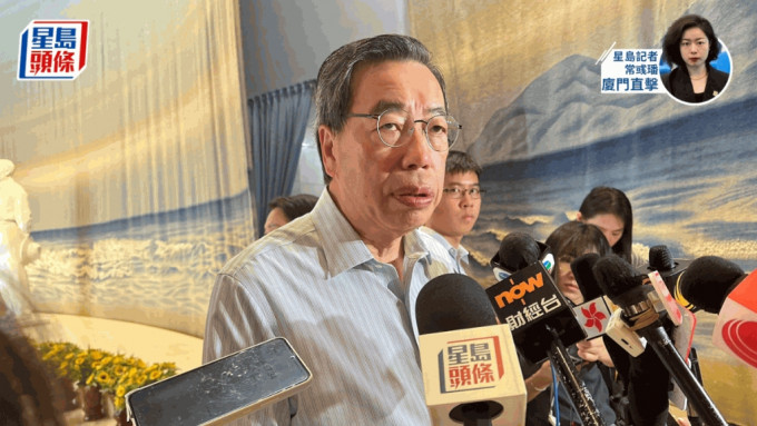 立法會主席梁君彥表示，香港發展不能「只靠自己」。常彧璠攝