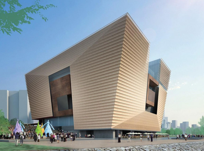 管理局指，有信心香港故宮博物館可按計劃於今年11月竣工。西九網頁圖片