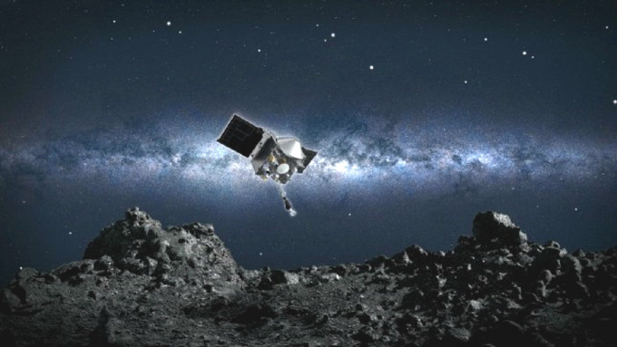 美国探测器「Osiris-Rex 号」将降落小行星。NASA图片