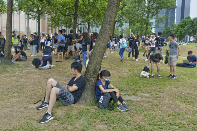 有学生组织呼吁9月2日开学日起全港罢课。资料图片