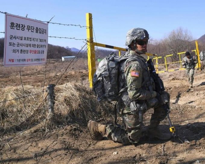 美韓進行「乙支自由衛士」聯合軍演。