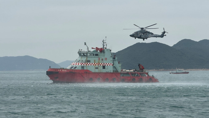 民航處聯同各政府部門及駐港部隊 西貢舉行大型事故搜索及救援演習