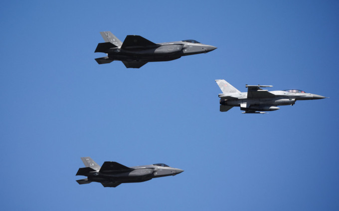 國已批准向南韓出售25架F-35戰機。路透社