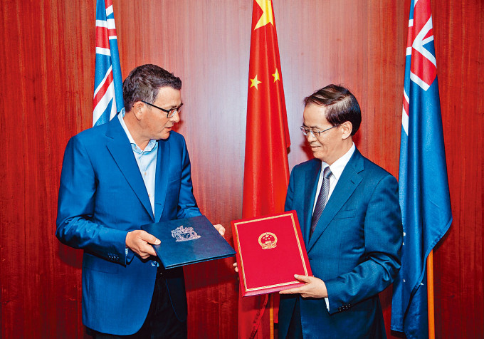 澳洲維多利亞州被指擅自和中國簽「一帶一路」備忘錄。