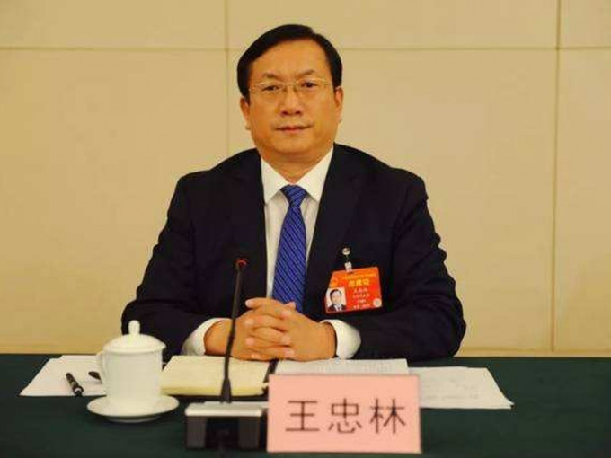 济南市委书记王忠林接任马国强，任武汉市委书记。(网图)