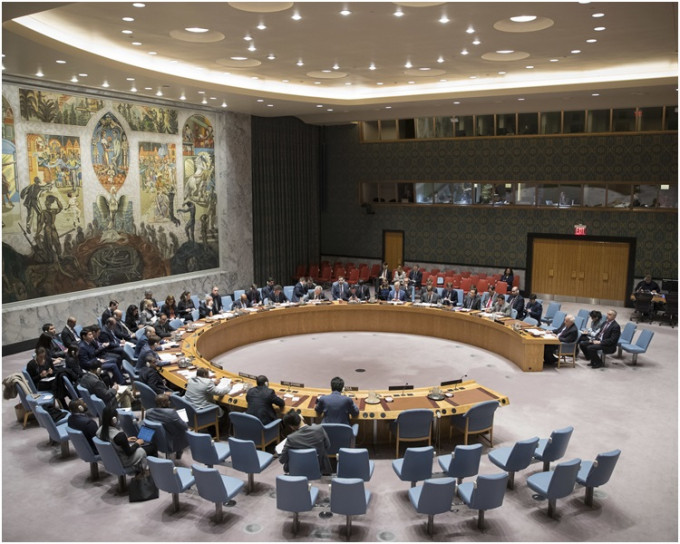 聯合國安理會周五舉行緊急閉門會議商討事件。AP