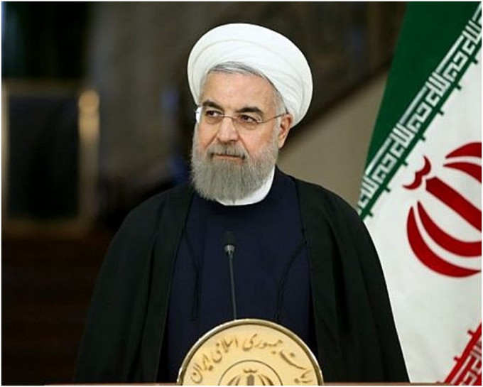 總統魯哈尼指美國若退出也不會影響到伊朗經濟。AP