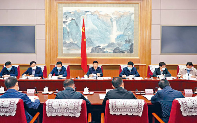 公安部長趙克志昨天召開會議。