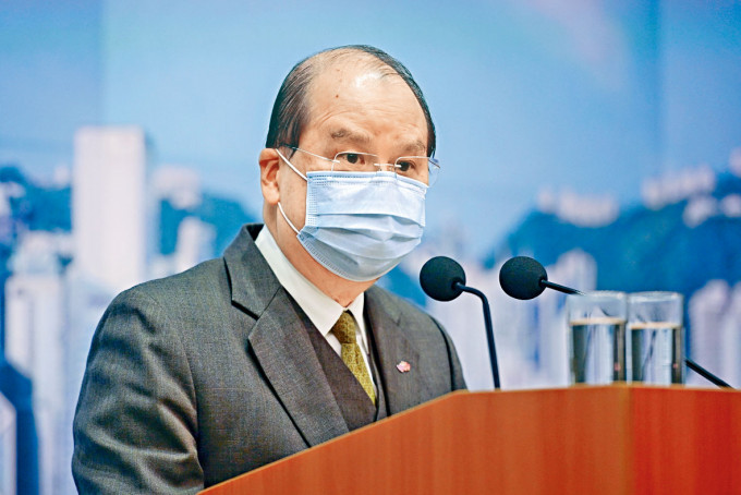 张建宗昨公布新防疫基金详情。