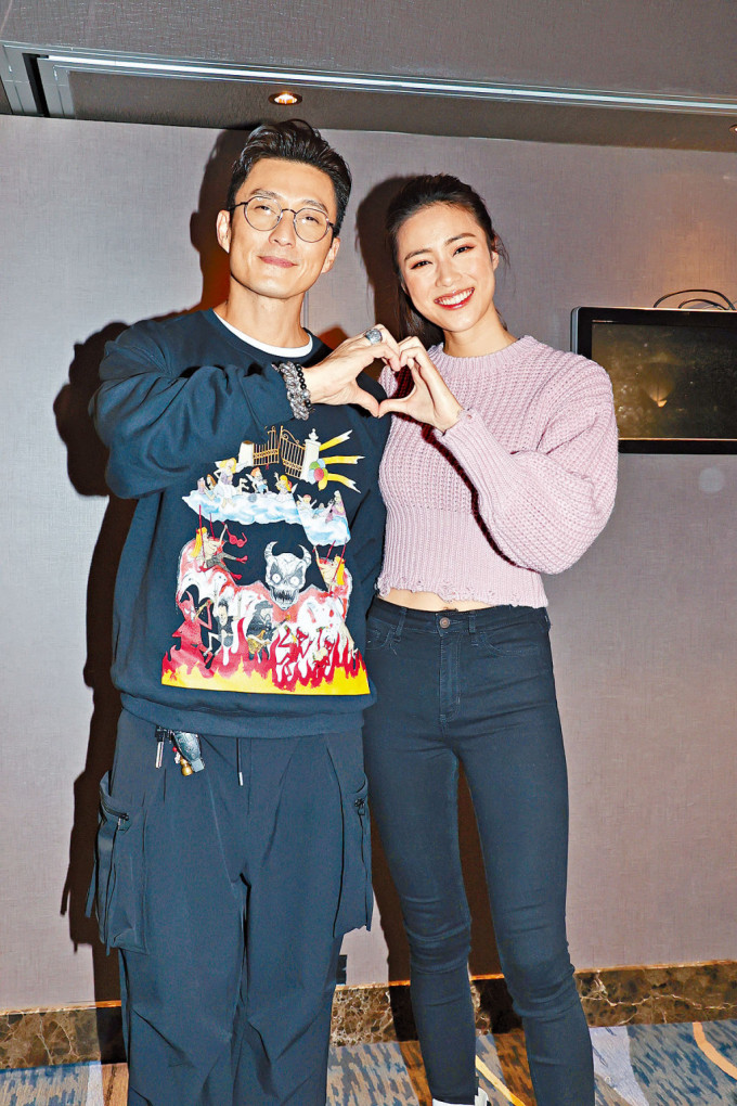 陈山聪跟刘颖镟这对拍档大受欢迎。