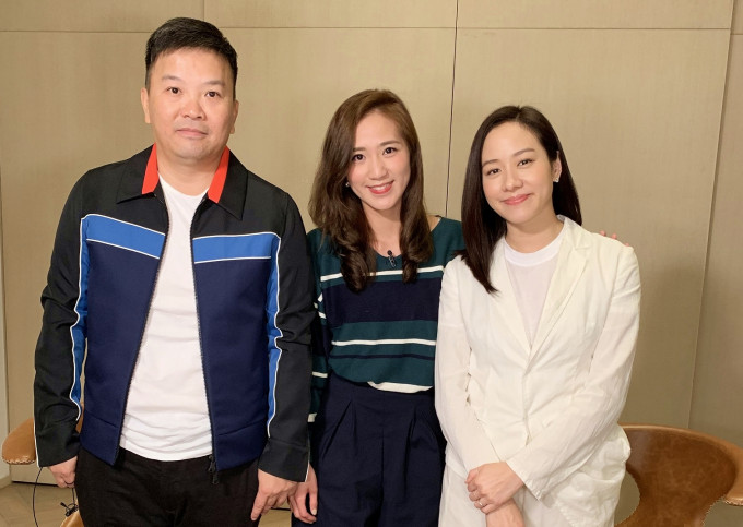 麦兆辉、林嘉欣接受香港开电视主持植咏珊专访，嘉欣表示与青云的吵架戏挑战大。