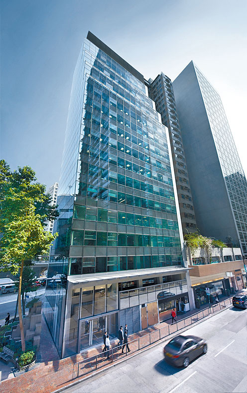 太古地产旗下金钟皇后大道东8号，新获共享工作空间品牌IWG承租全幢。