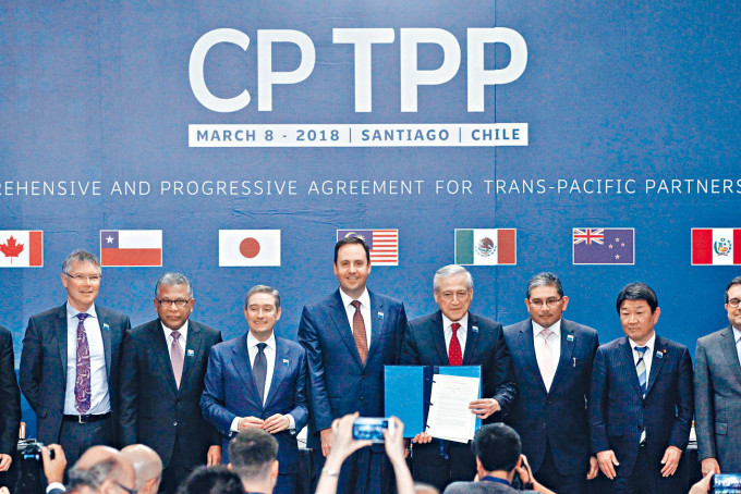 ■CPTPP由十一個成員國組成。