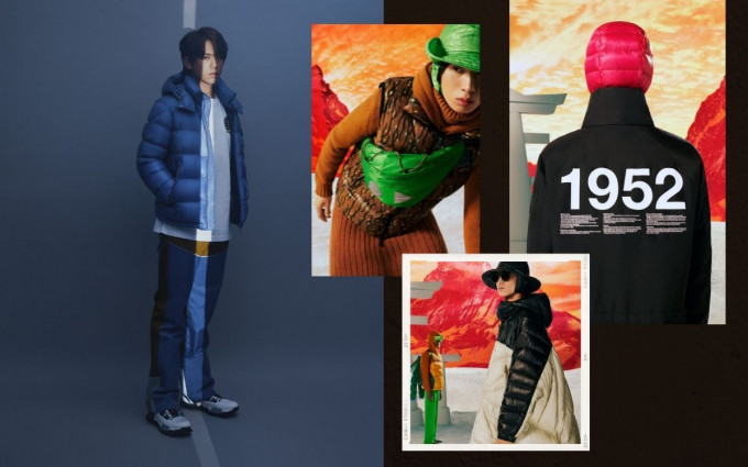 2 Moncler 1952男裝系列秉承可持續未來理念,選用可回收尼龍、聚酯等非傳統面料製作羽絨服、 背心外套 、 Parka 、長褲及配飾,減輕對環境的影響。