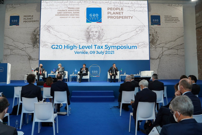 20國集團同意續推進全球稅制改革。REUTERS