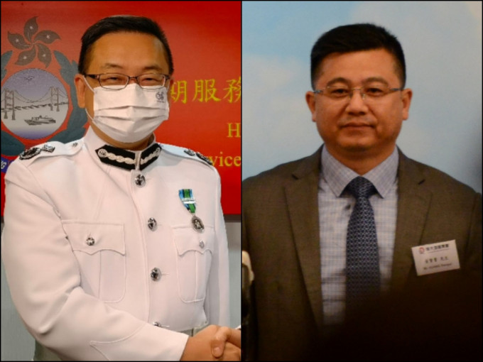 郭俊峯（左)、黄贤贵（右）。资料图片