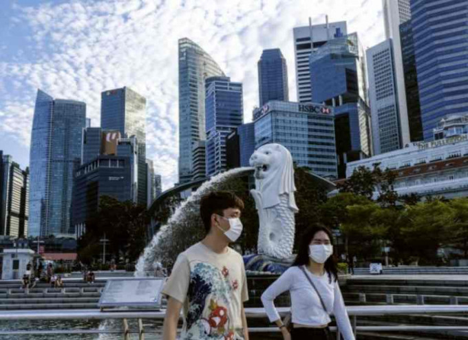 新加坡累計5.6萬宗確診。AP