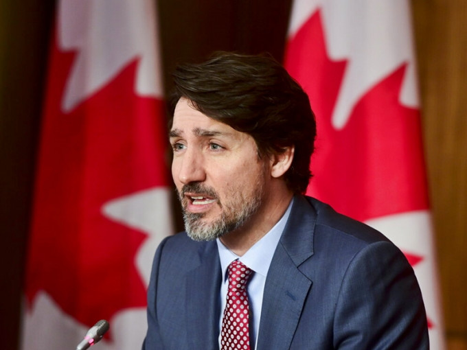 加拿大總理杜魯多批評中方的制裁不可接受。AP圖片