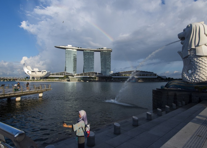 新加坡新冠疫情近日升温。新华社资料图片