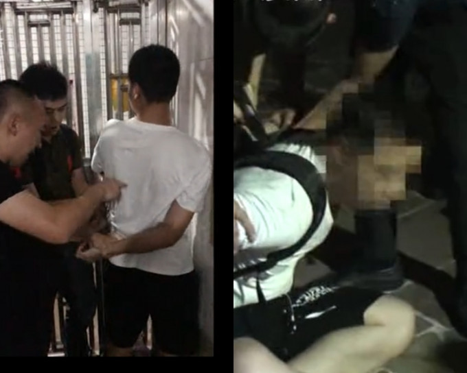 深圳警方在内地共拘捕5人。