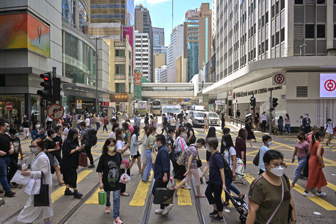 美國宣布在香港營商風險。資料圖片