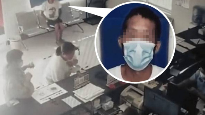 安徽一名涉偷窃在逃的男子，在进入派出所乘凉时被民警认出拘捕。网上图片