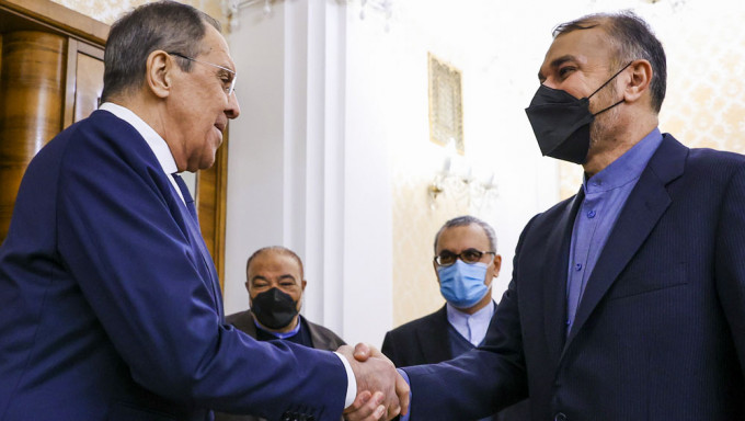 俄伊外長會晤，重點討論伊朗核協議問題。AP圖片