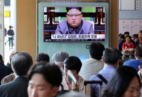 朝鲜局势紧张。AP