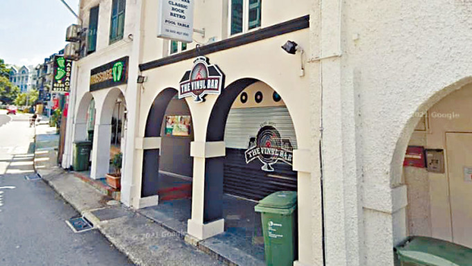 ■新加坡發生Omicron感染群組的Vinyl Bar酒吧。