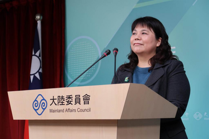 台湾的陆委会副主委李丽珍。网上图片