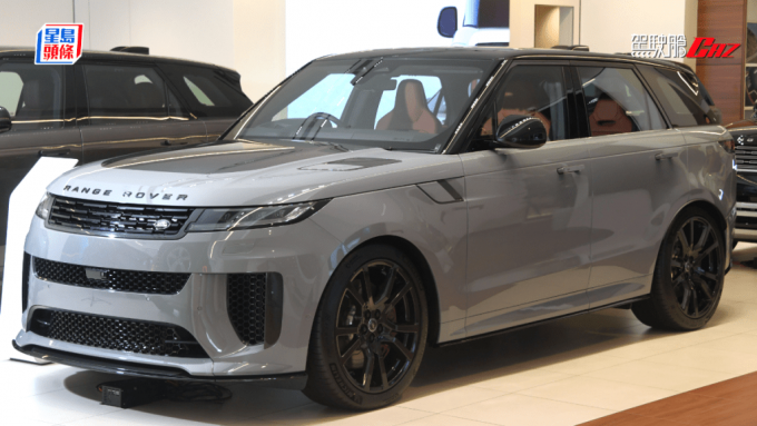 暫時全香港唯一Range Rover Sport P635 SV Edition Two高性能SUV四驅車，現於越野路華銅鑼灣告士打道專店公開首展。