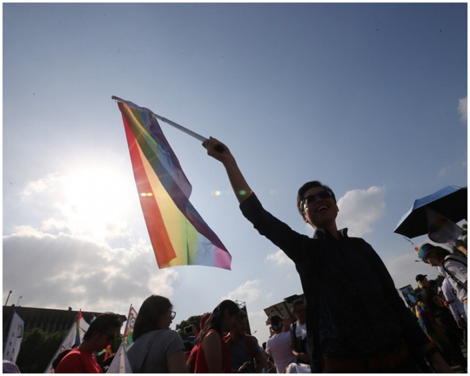 台灣同性婚姻5月24日起實施。網圖