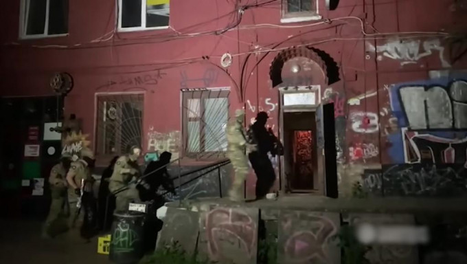 基辅警方突击搜查了数百家夜店。互联网图片